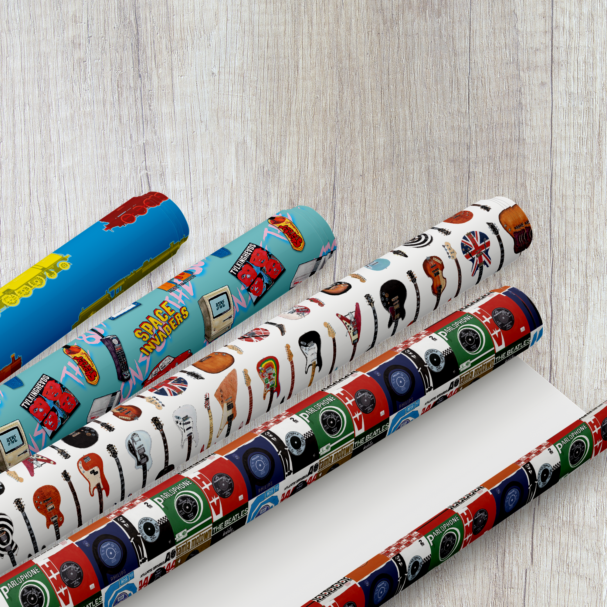 2 ROLLS OF 5M EXTRA WIDE WRAPPING PAPER ROLLS PRESENT CHRISTMAS BIRTHDAY STARS | UK