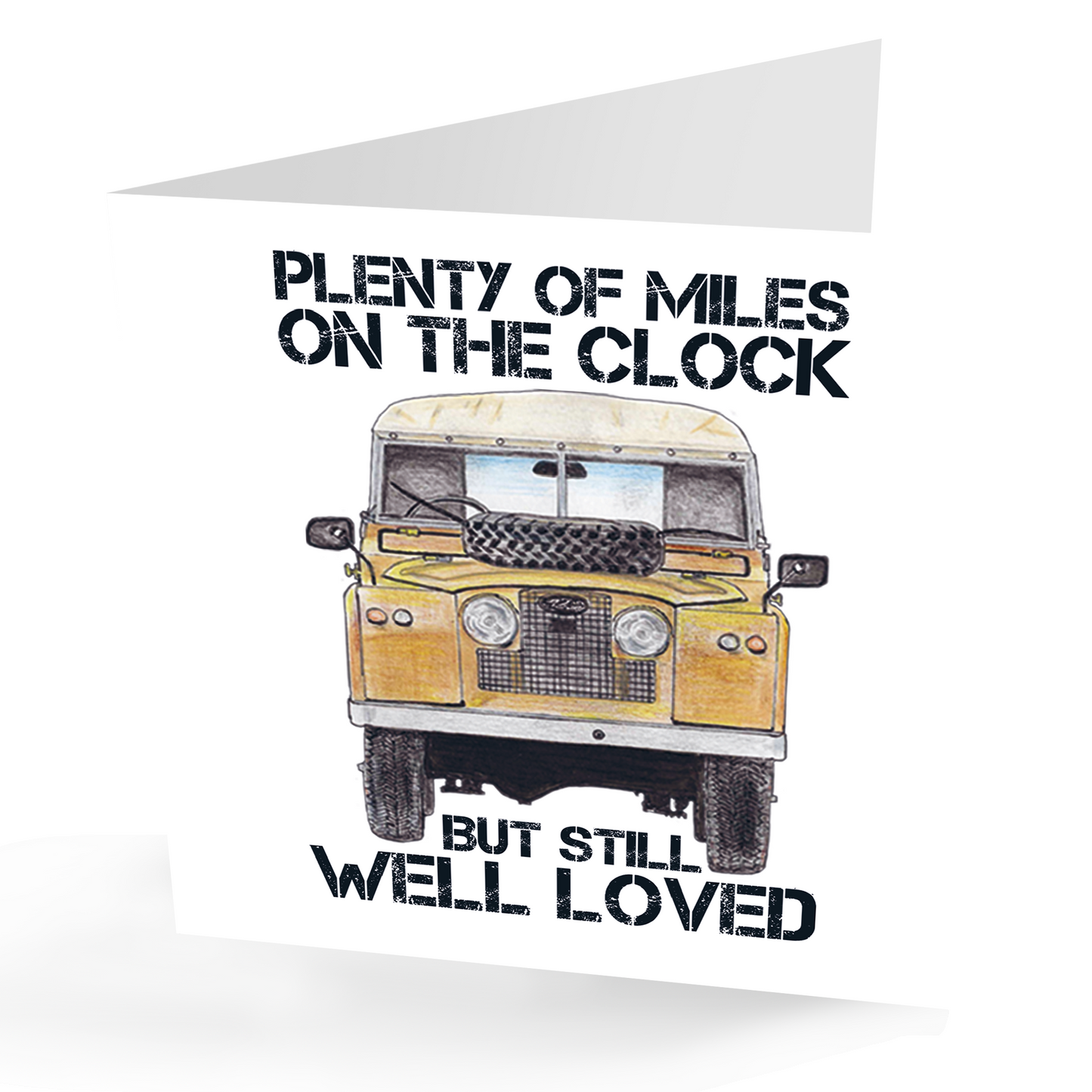 Fun Landrover Series 2 Card
