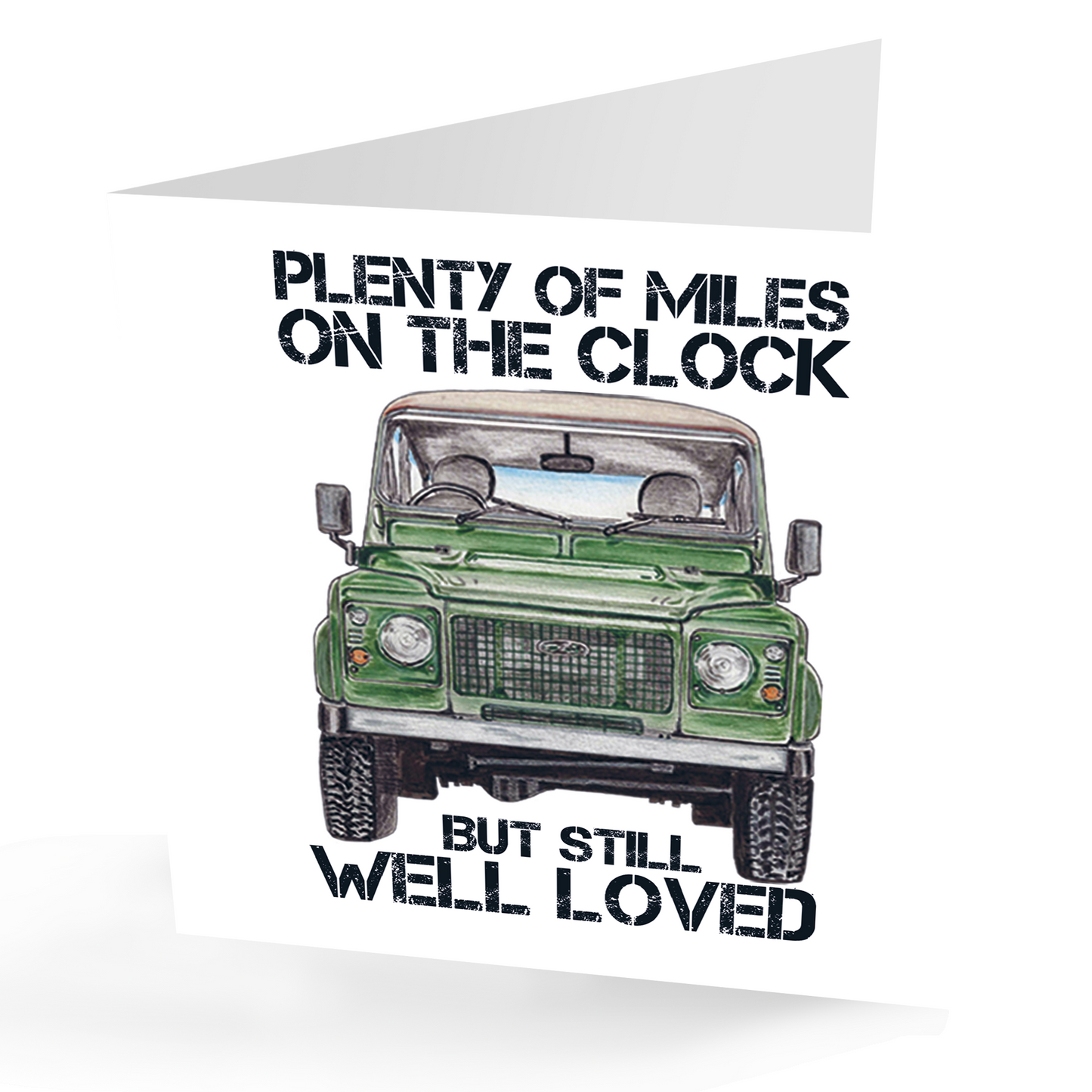 Fun Landrover Defender Card