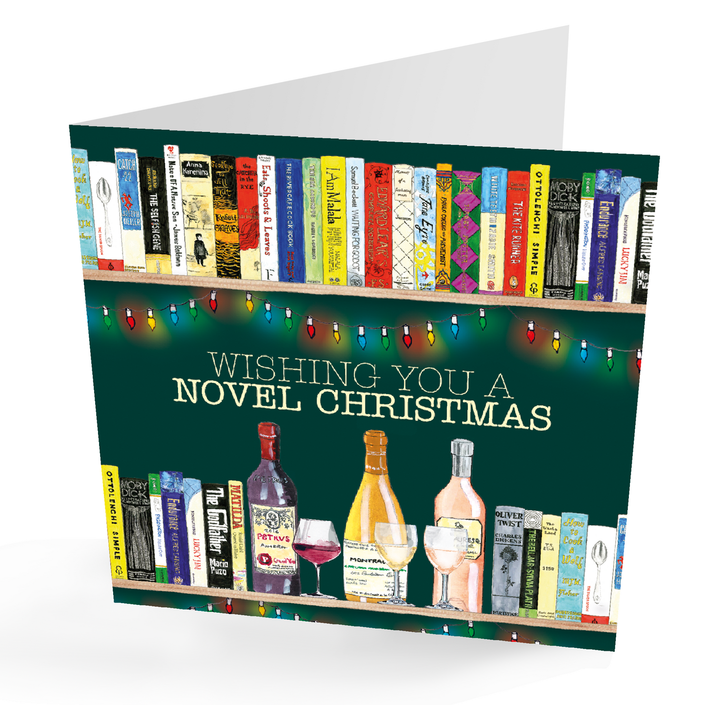 Novel Christmas Book Card | Fun Xmas Book Card | PRESENTING PERFECTION