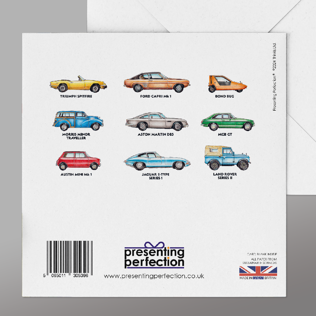Classic Car Christmas Card | PRESENTING PERFECTION