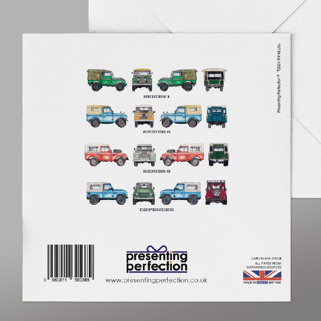 Fun Landrover Series 2 Card