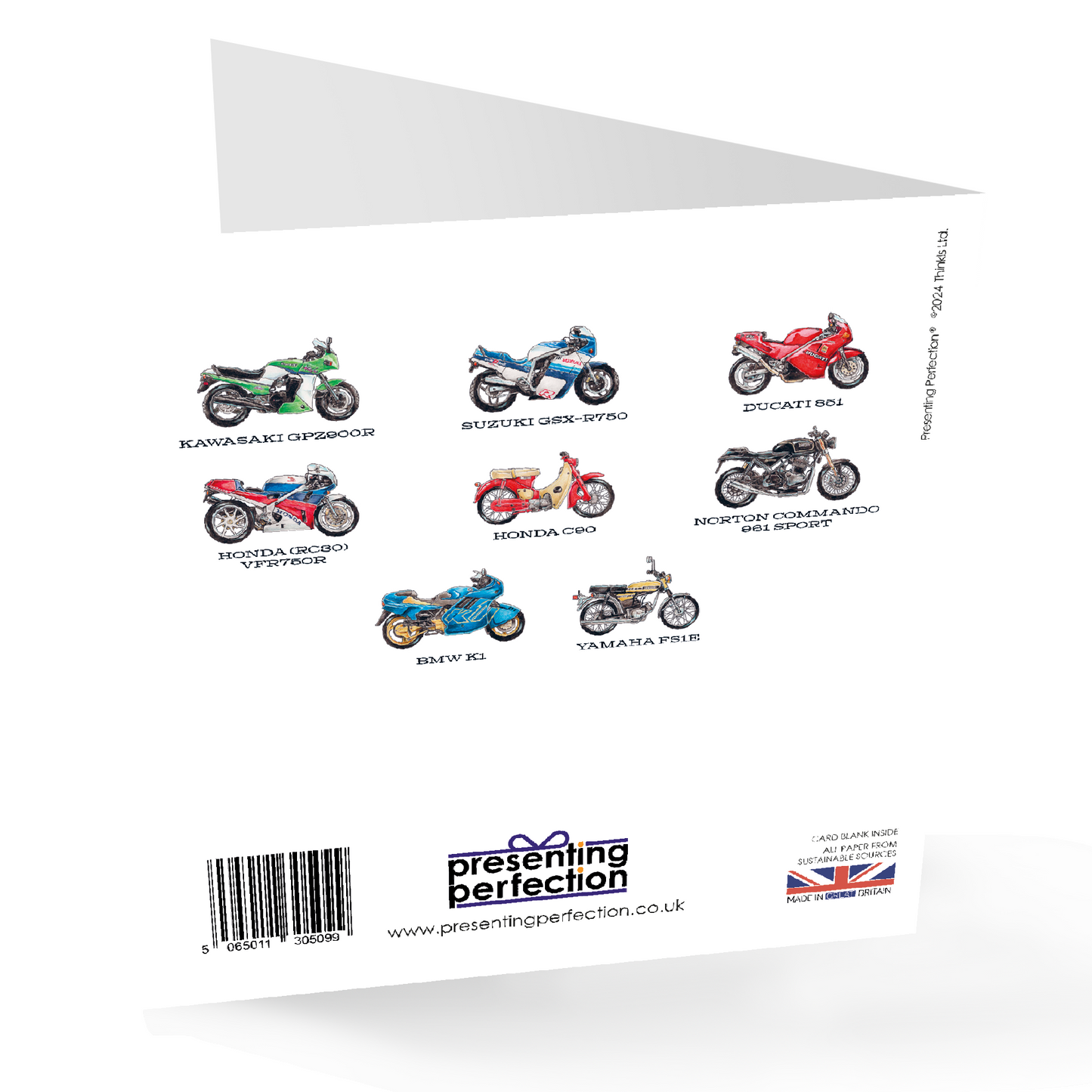 Fun Motorbike Happy Birthday Card | PRESENTING PERFECTION