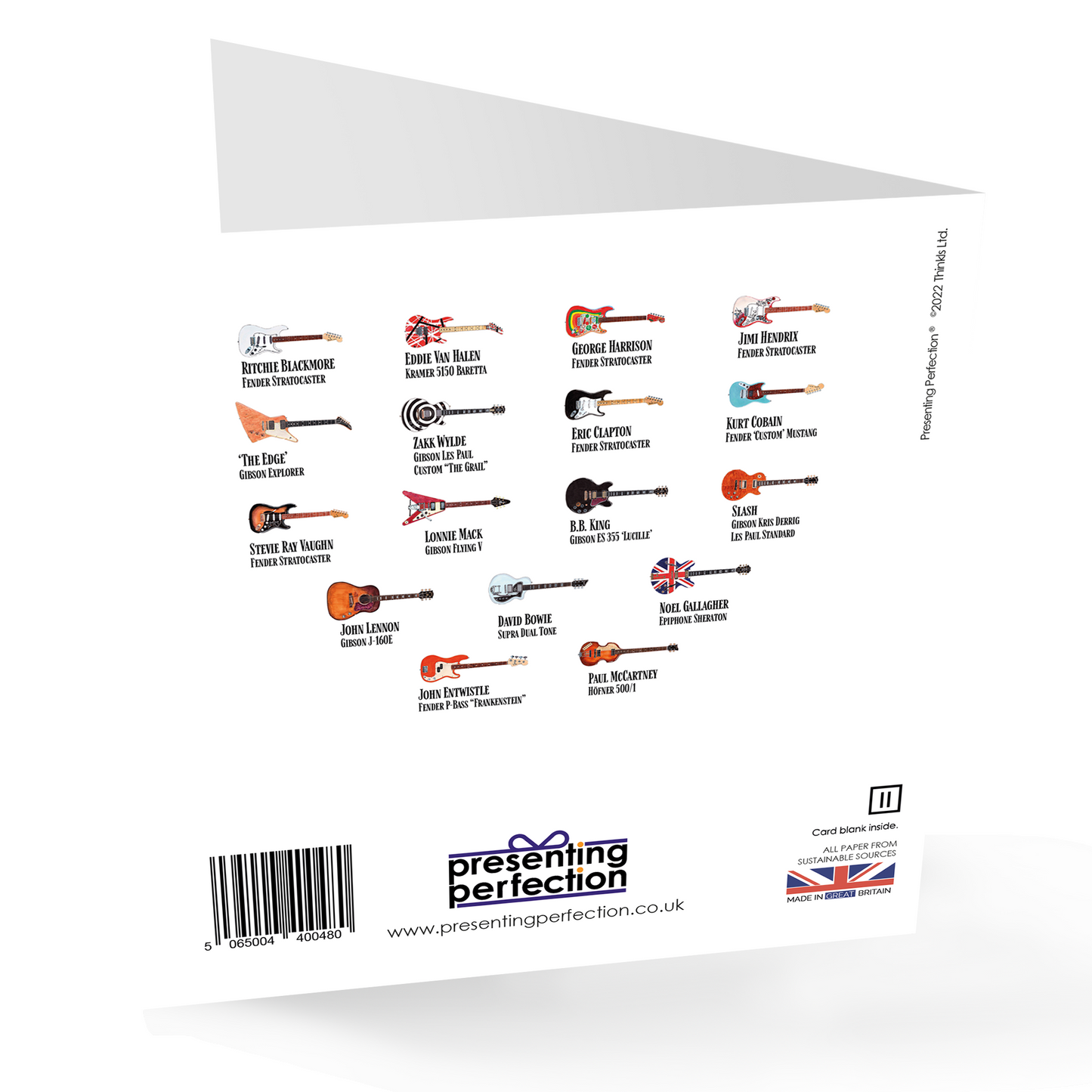 Guitars Christmas Card | PRESENTING PERFECTION