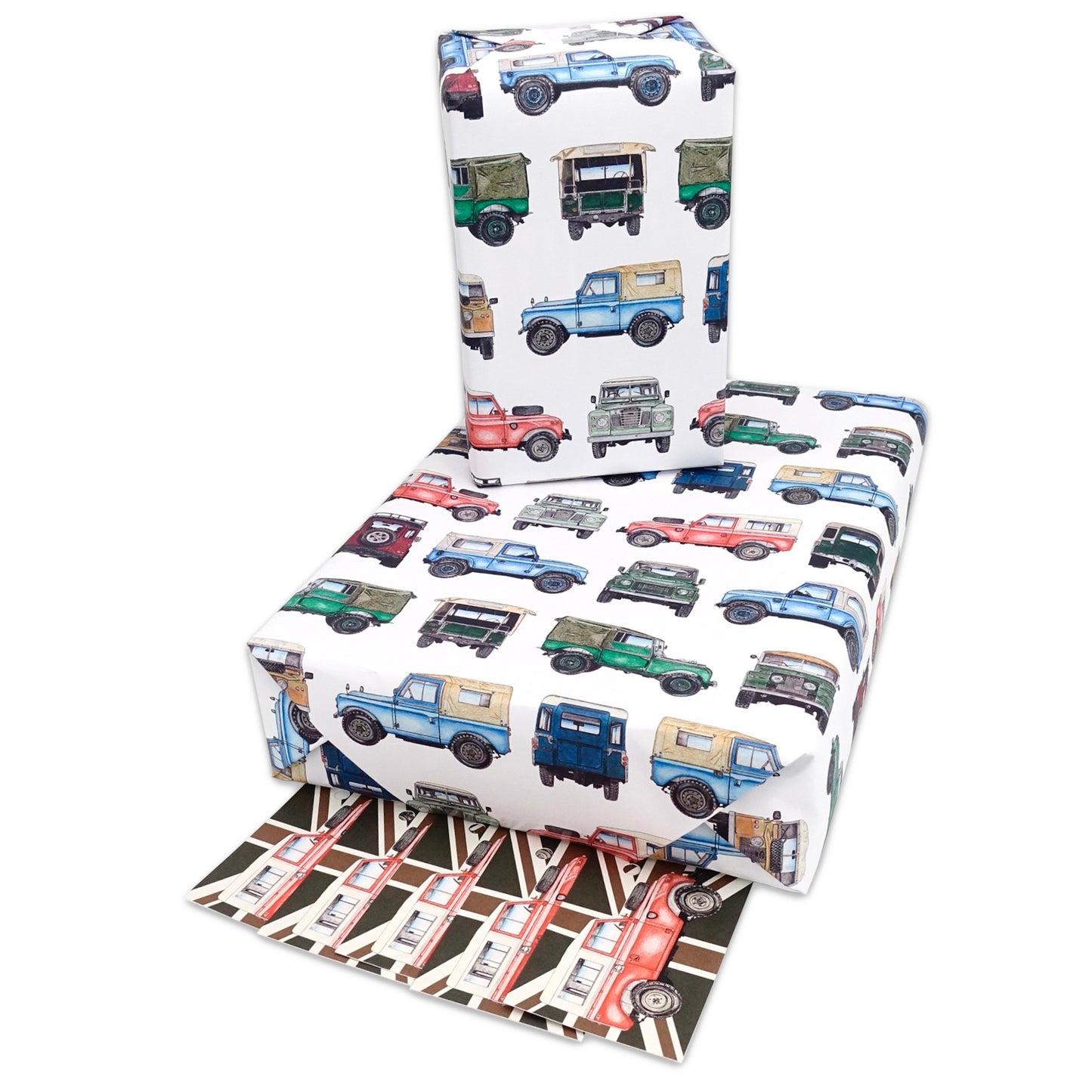 Classic Land Rover Wrapping Paper - Rolled