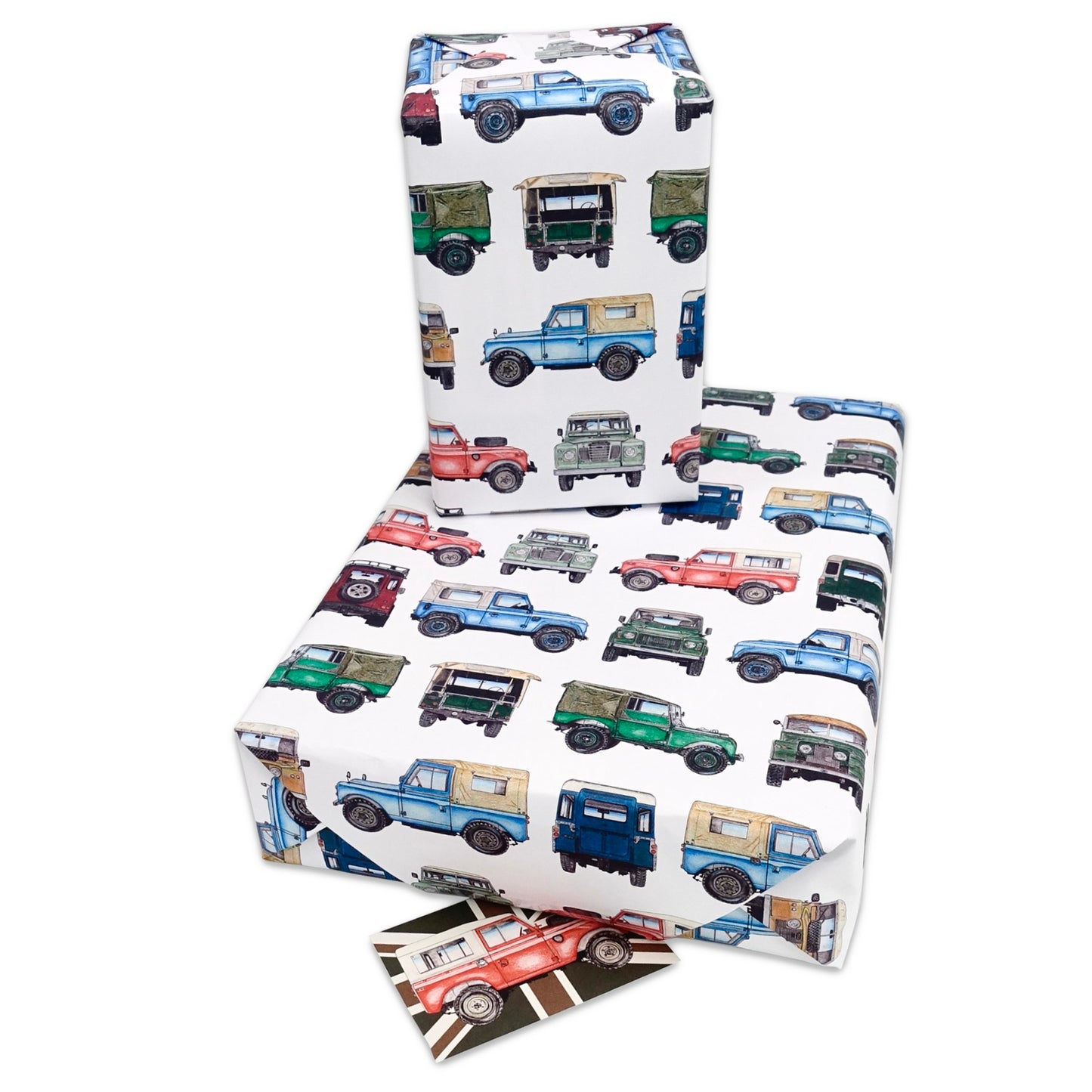 Classic Land Rover Wrapping Paper - Rolled