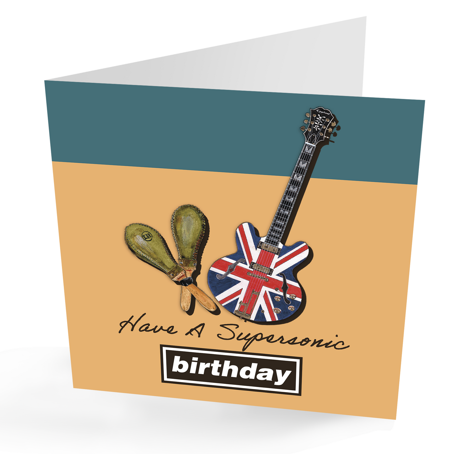 Oasis Birthday Card | Birthday Oasis Card Band | PRESENTING PERFECTION