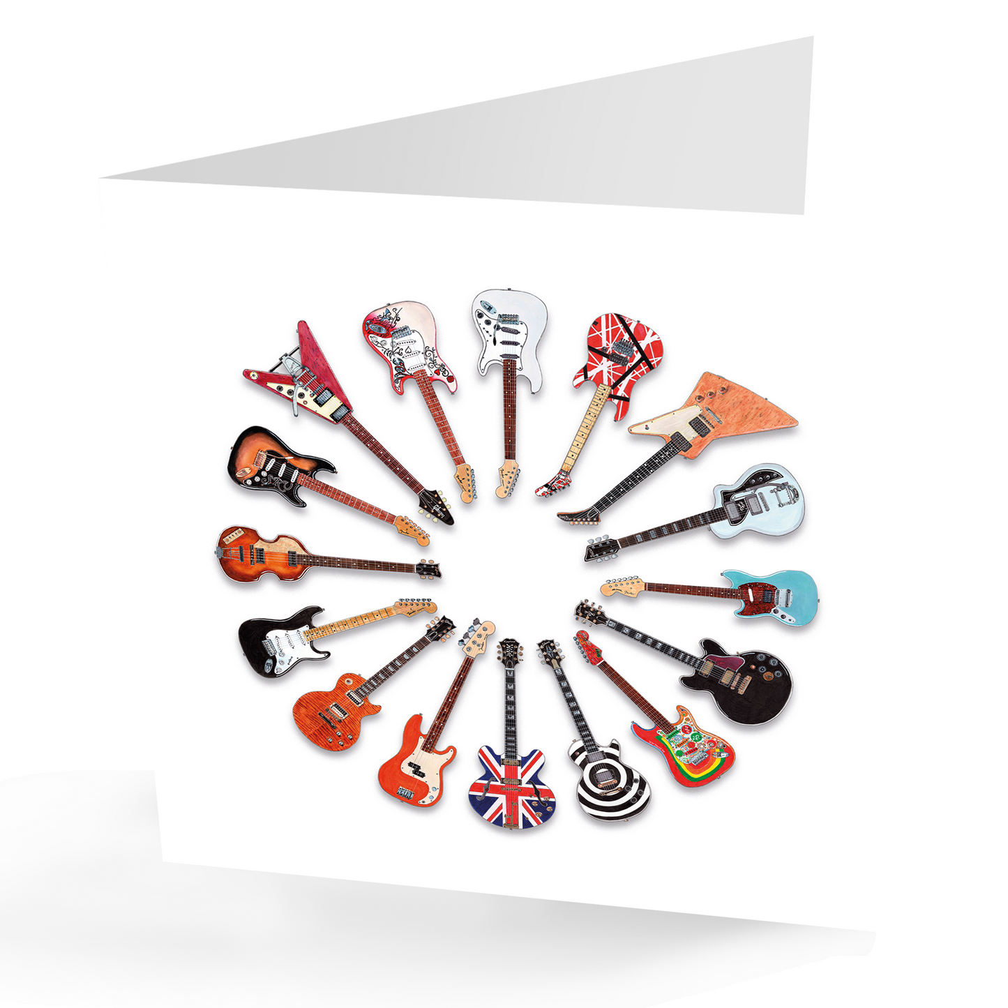 Guitarists Circle of Life Any Occasion Guitars Card