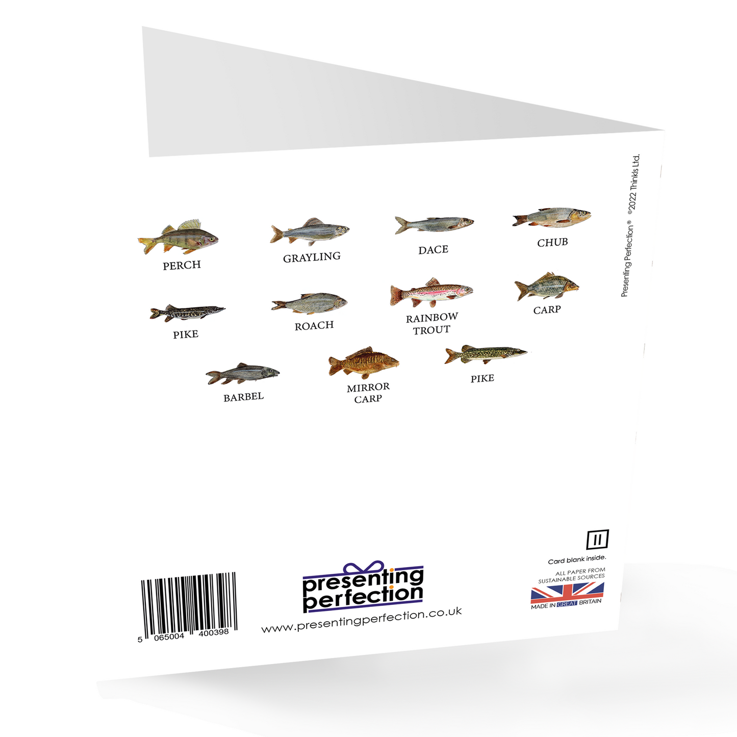 Thoughtful Fishing Card.