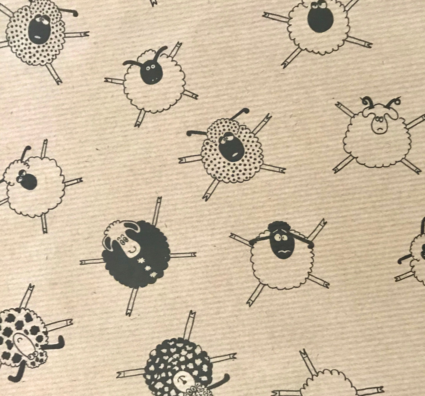 Happy Birthday Caricature Sheep Gifting Pack (8 Pieces)