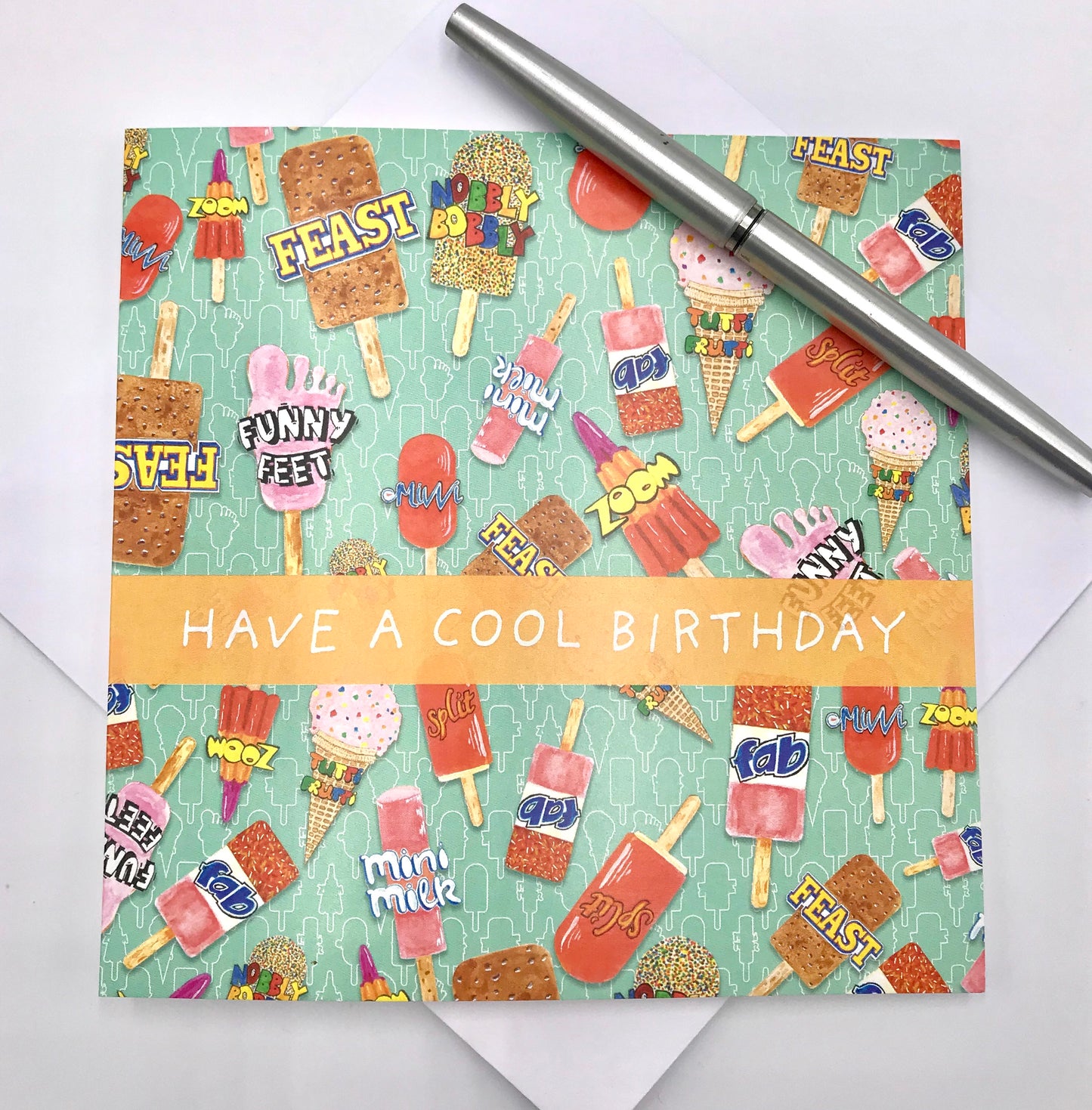 Have A Cool Birthday, Fun Ice Lolly Birthday Card