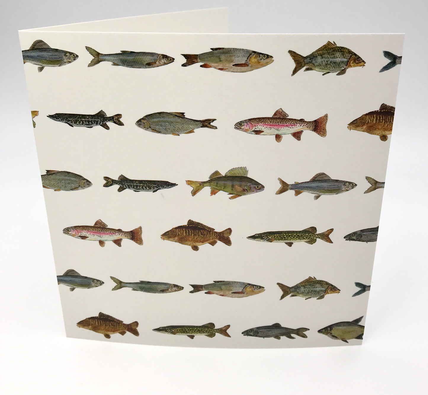 Any Occasion Hand Painted Fishing Card