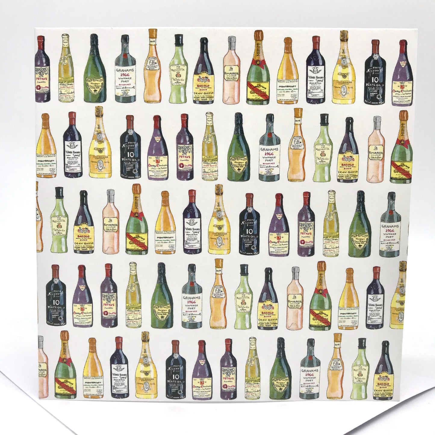 Wine Lovers Card. Fab Wine Greetings Card