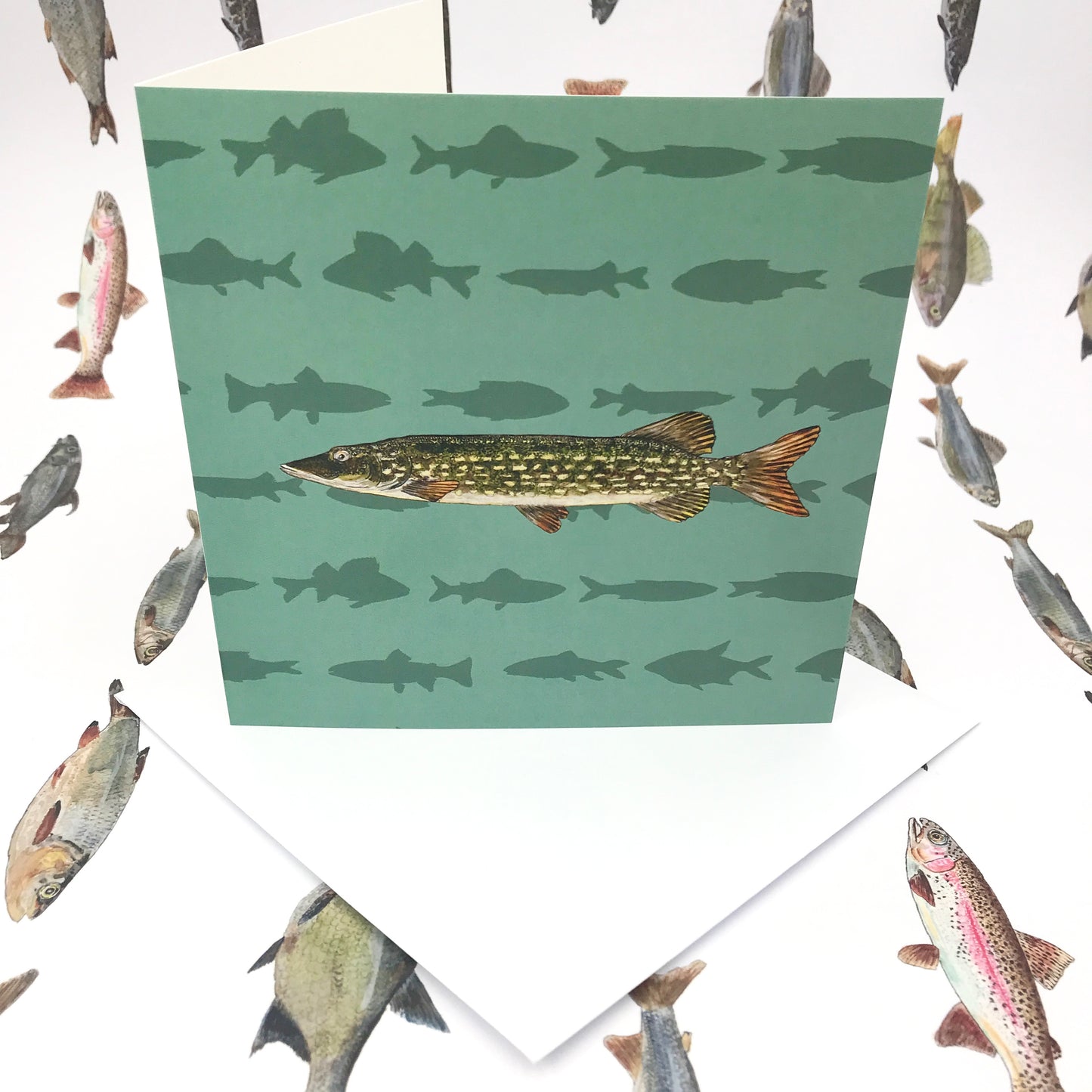 Pike, Any Occasion Fishing Card