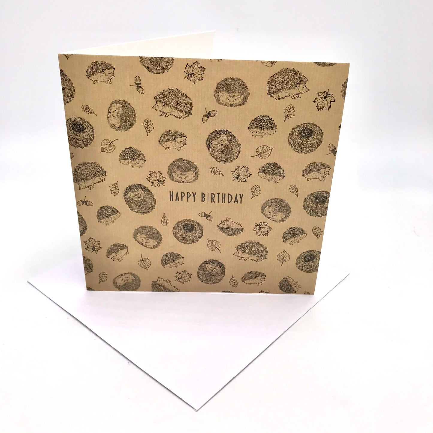 Hedgehog Happy Birthday Card
