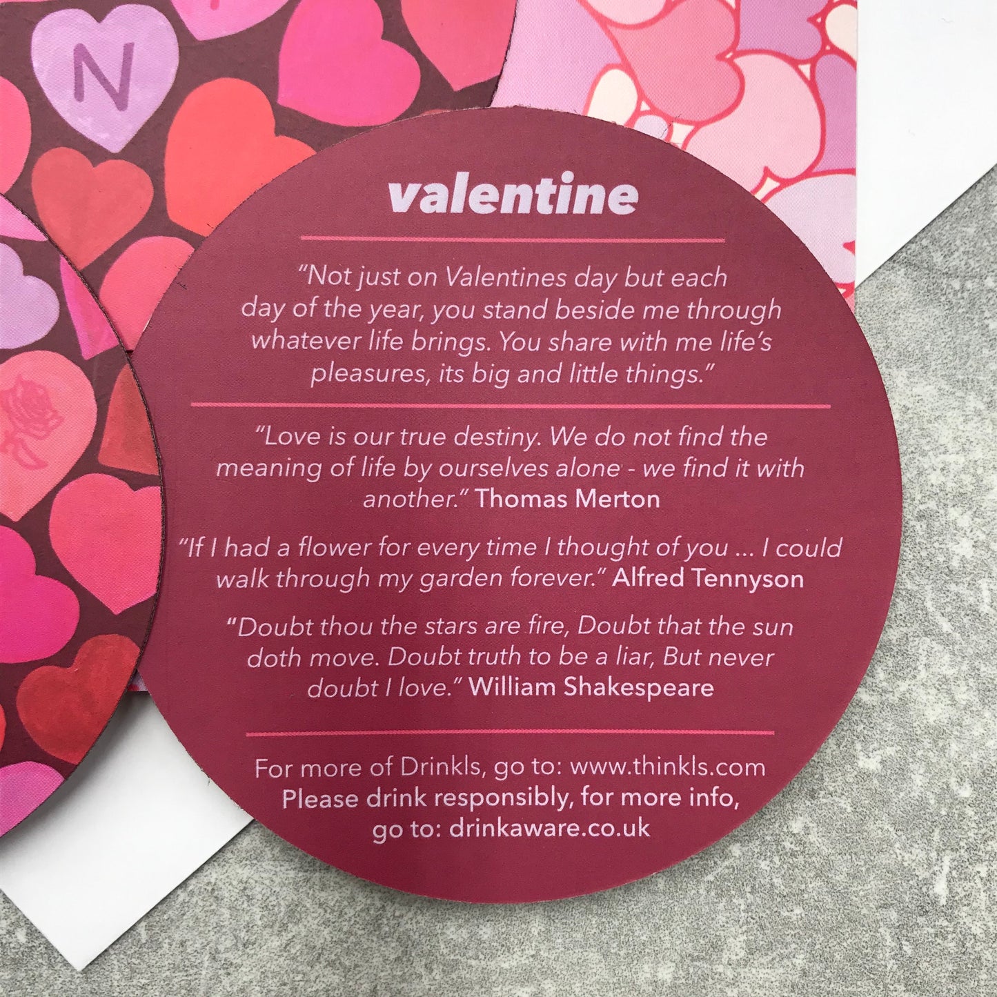 Valentines Card (inc fridge magnet)