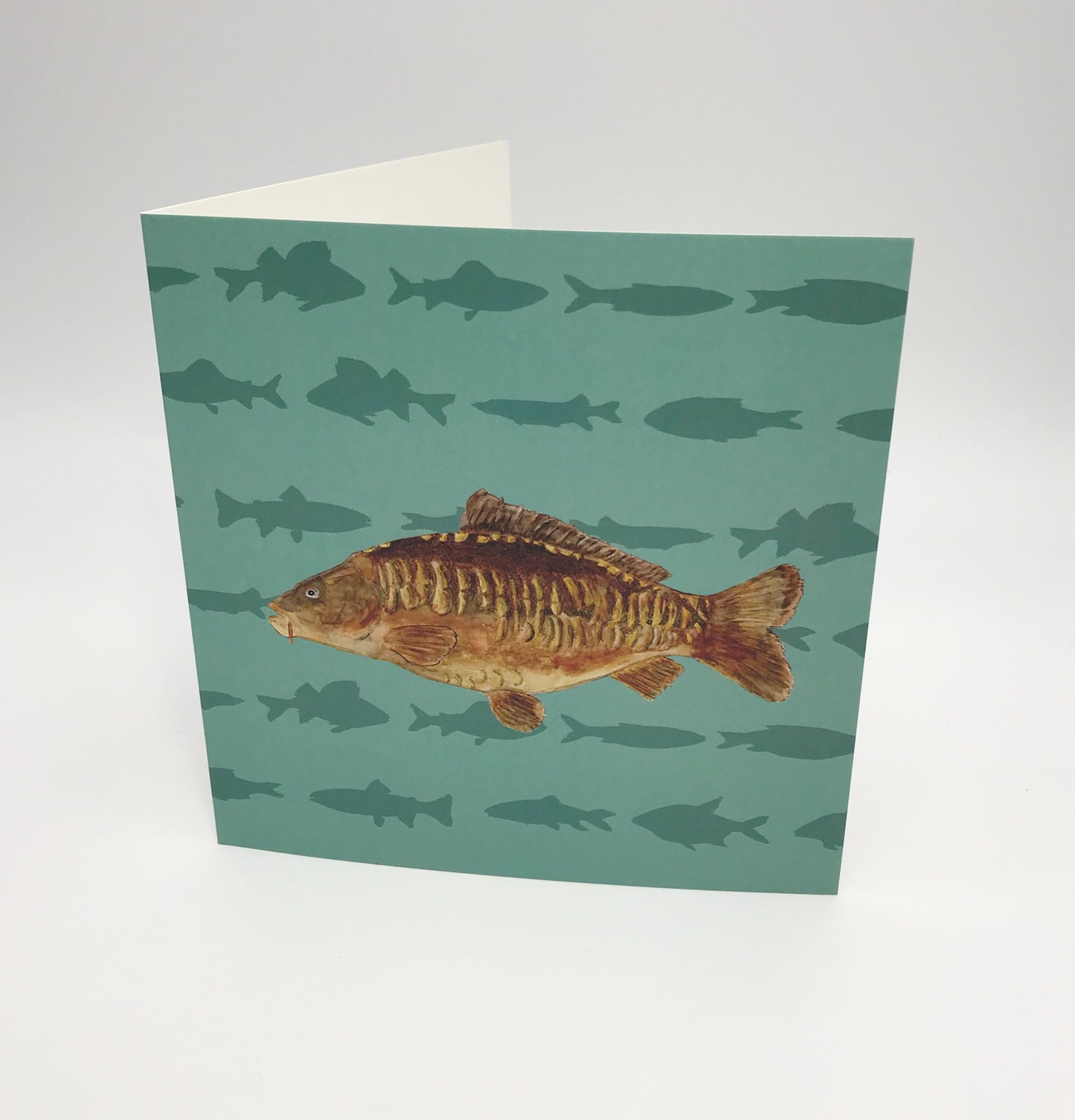 Mirror Carp Card Any Occasion Fishing Card