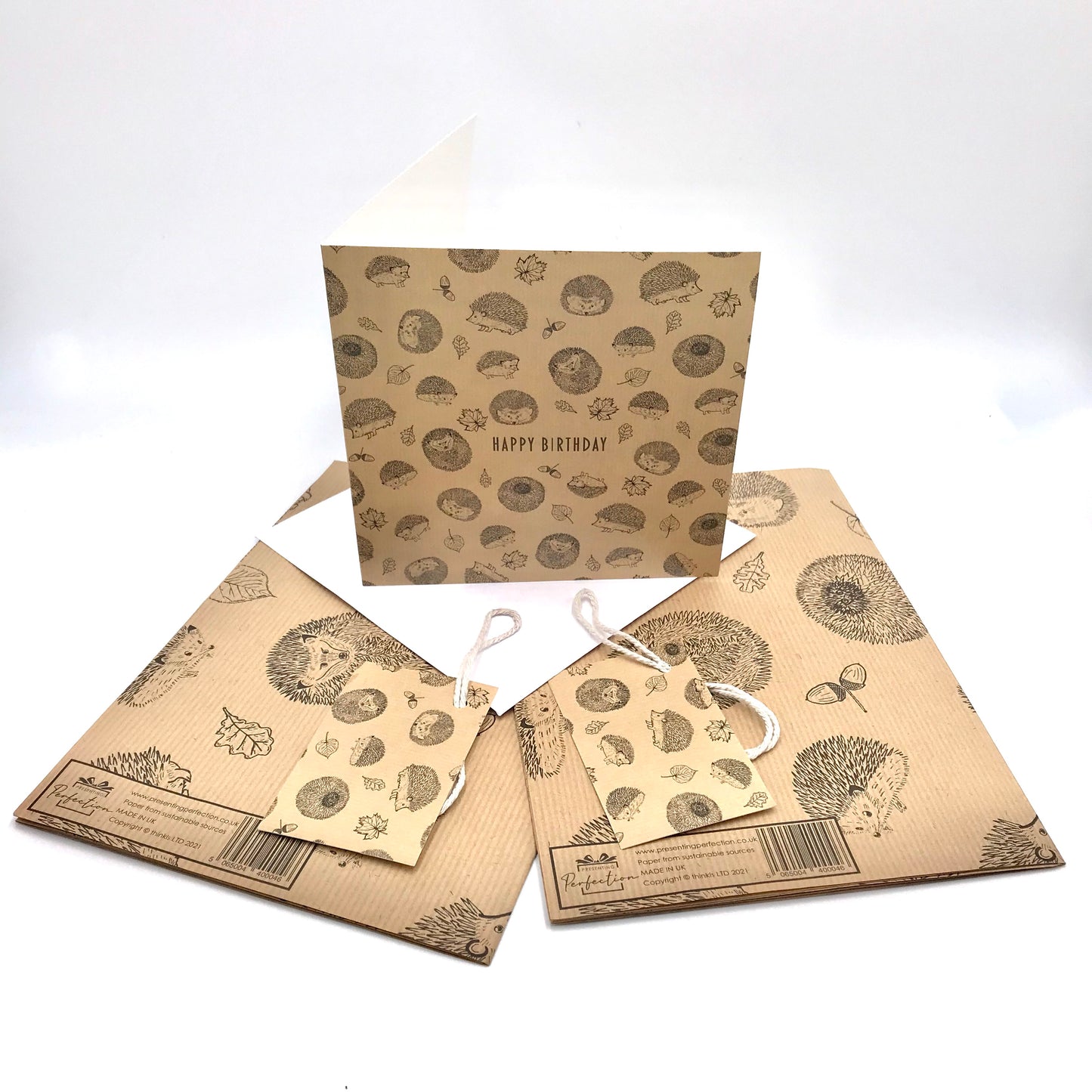Happy Birthday Hedgehog Gifting Pack (8 Pieces)