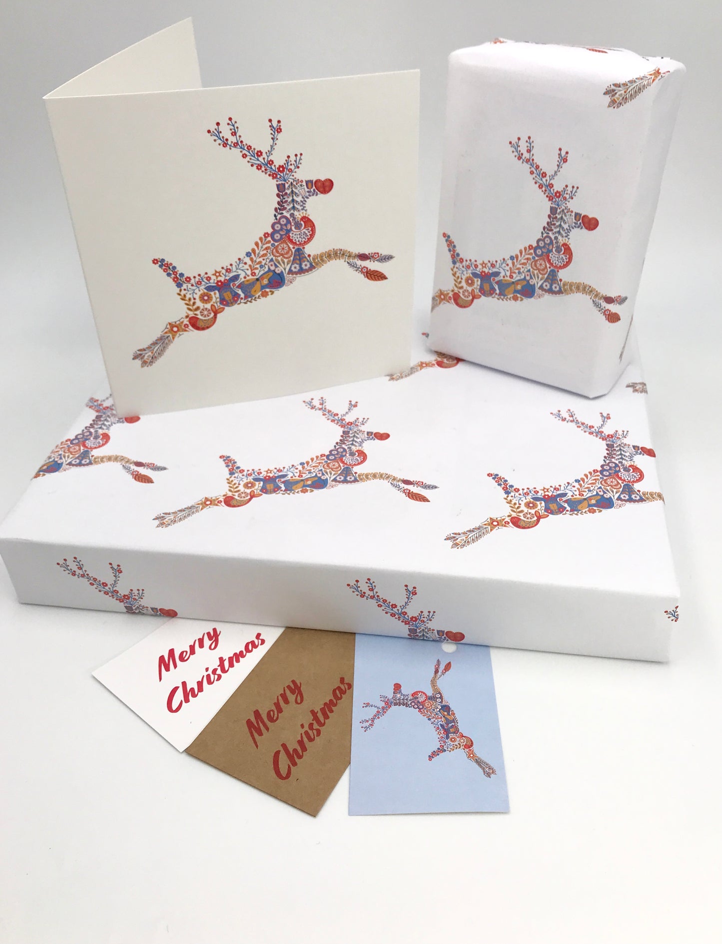 Scandi Reindeer Christmas Card