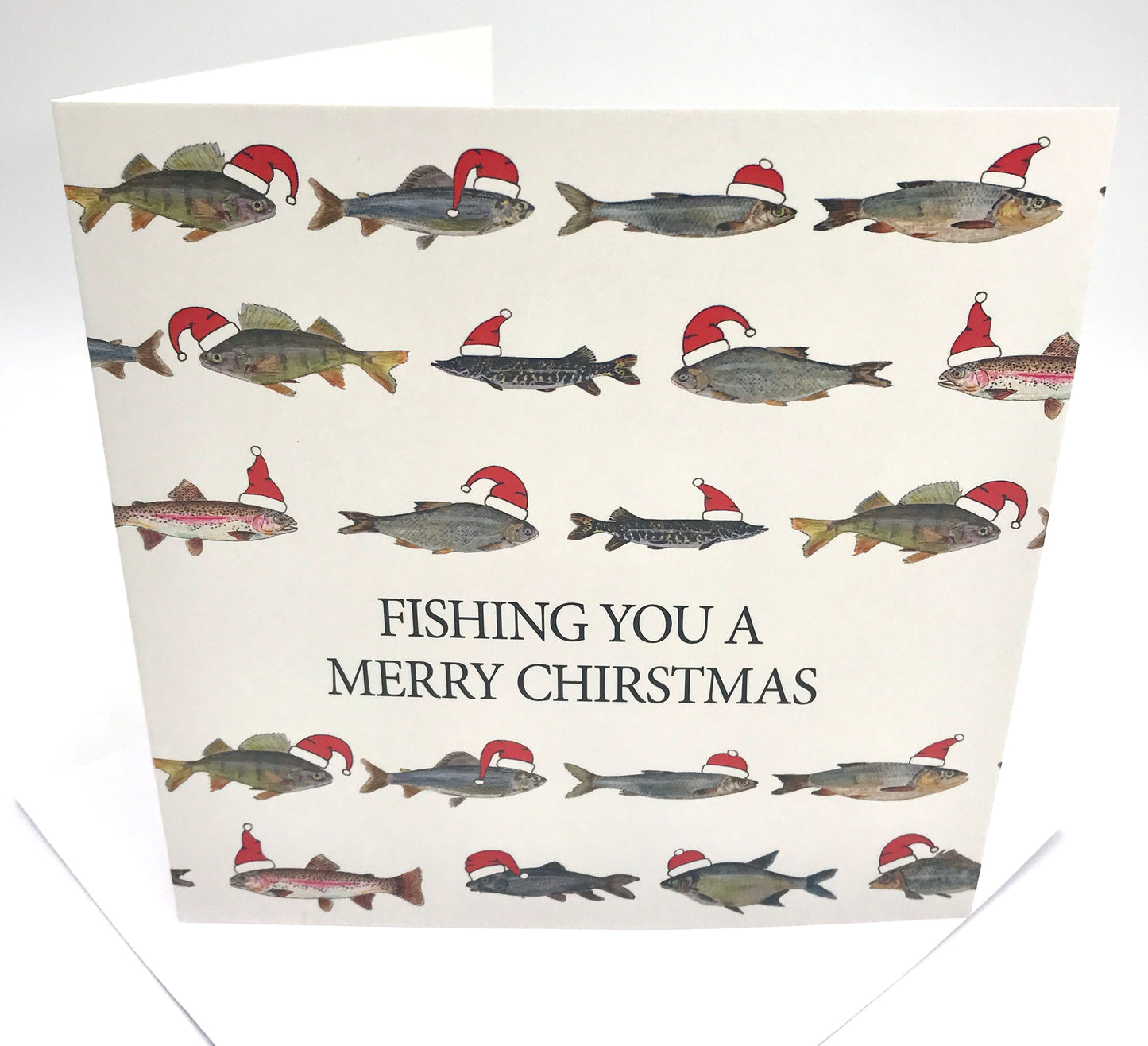 Christmas Fishing Card