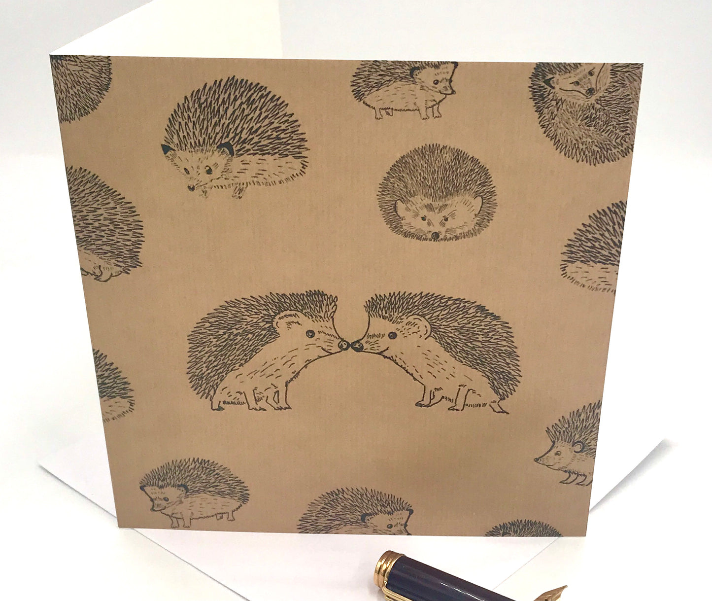 Any Occasion Kissing Hedgehog Card