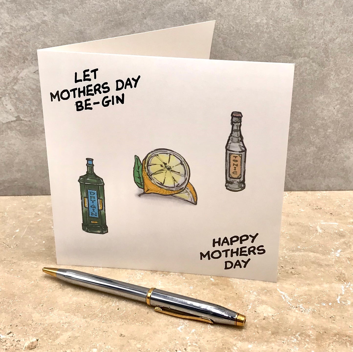 Let Mothers Day Be-Gin Card