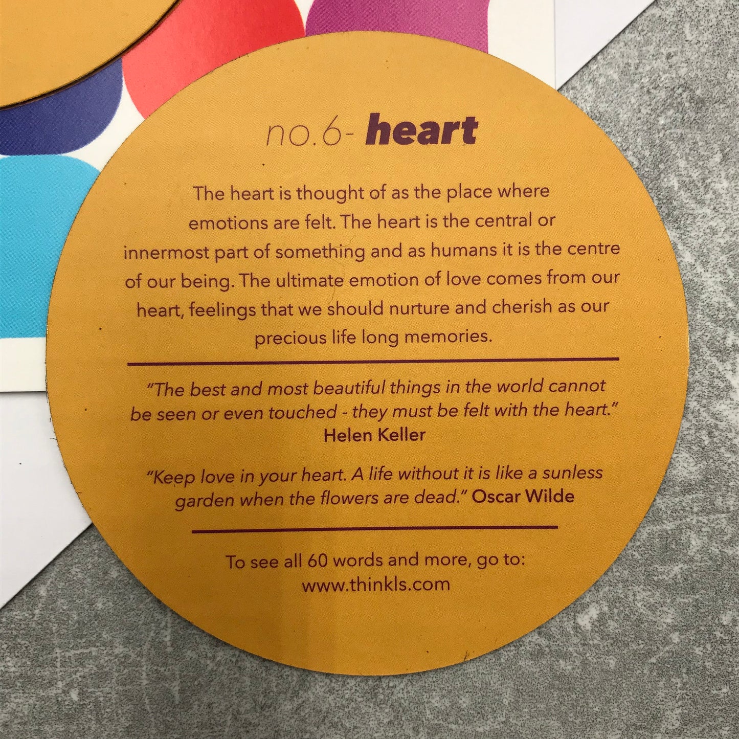 'Heart' Card & Magnet Send some love by post