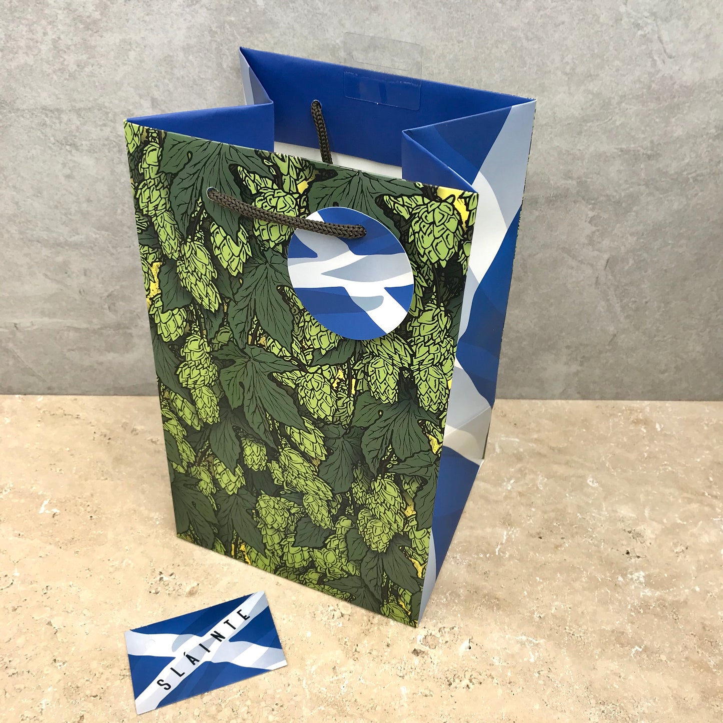 'Saltire' Scotts medium gift bag
