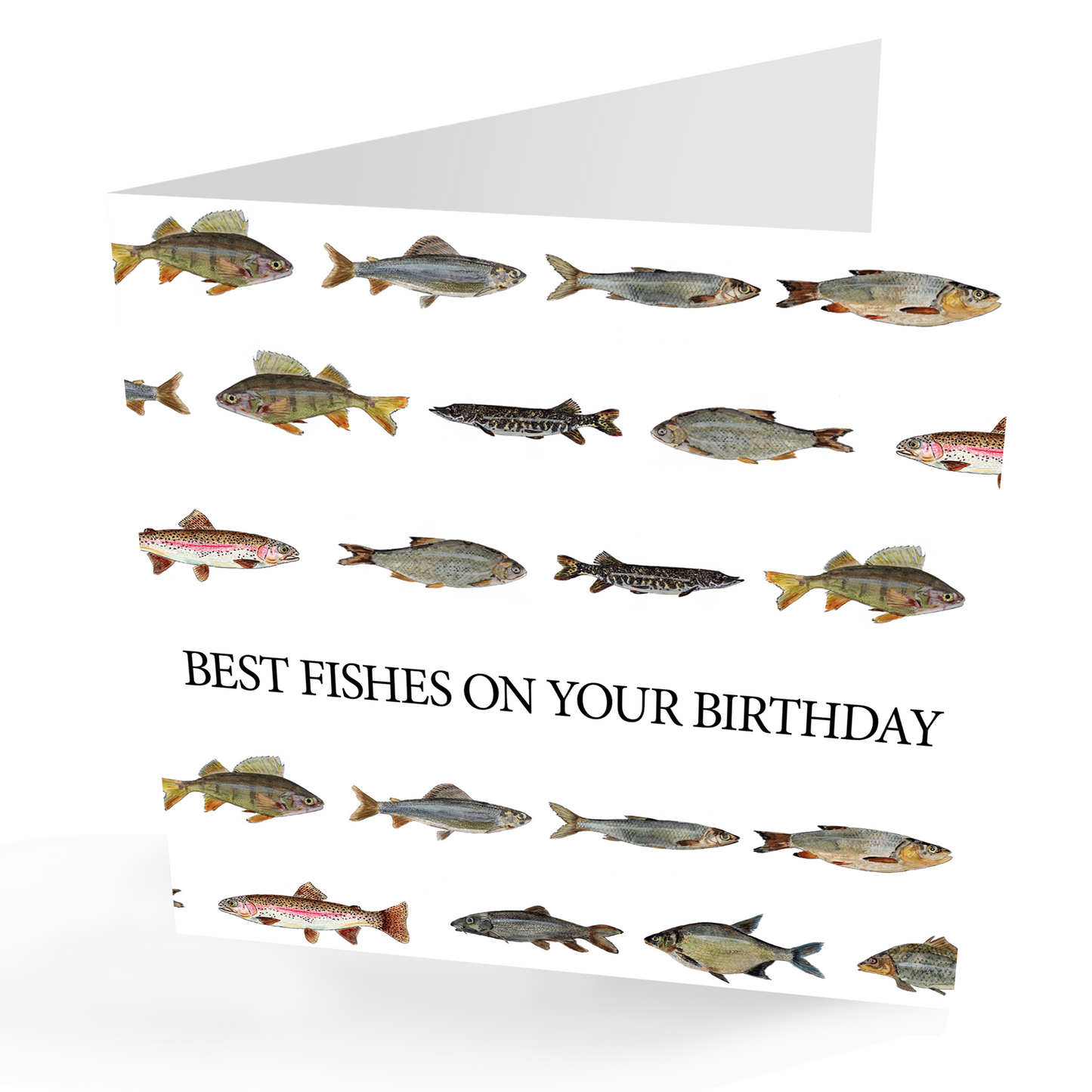 'Fishing you a Happy Birthday' Fishing Birthday Card