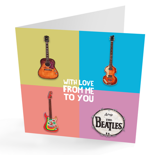 Thoughtful Beatles Card