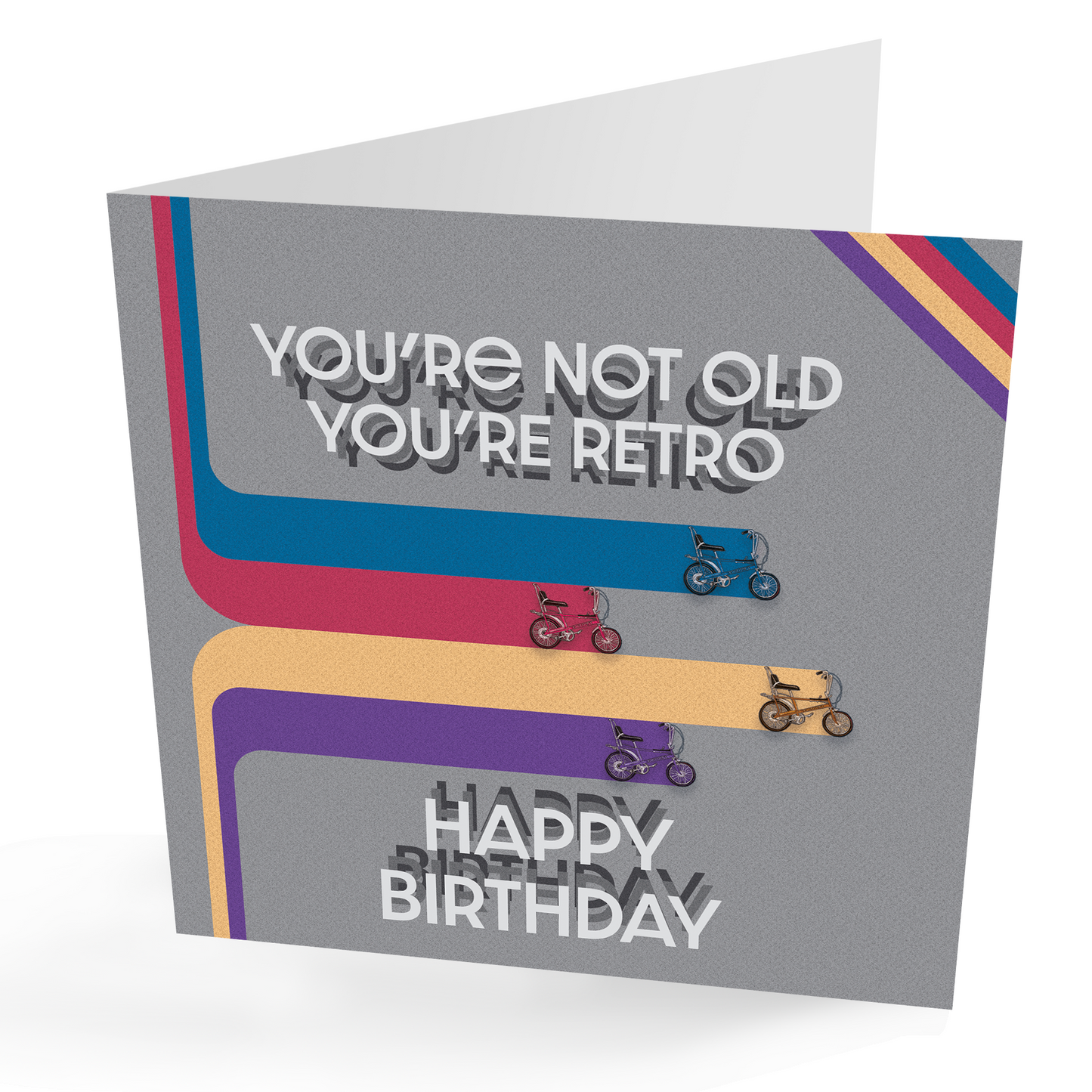 Funny Retro Birthday Card