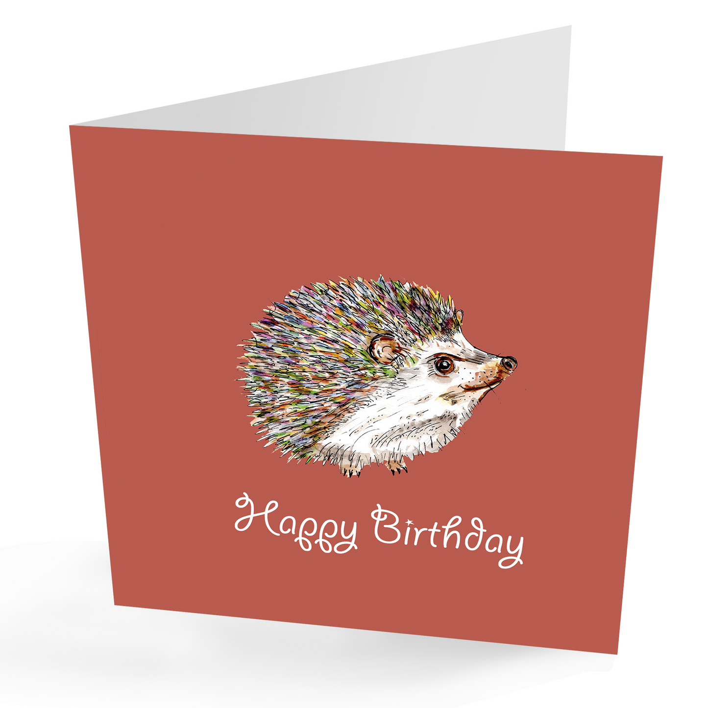 Cute Happy Birthday Grumpy the Hedgehog