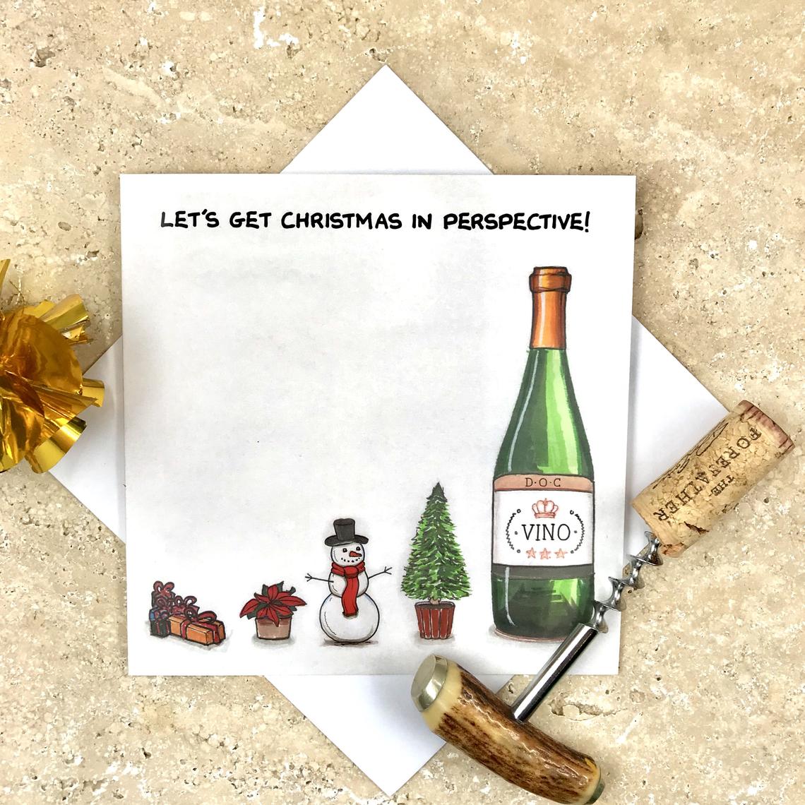 Let's Get Christmas Into Perspective (Wine)