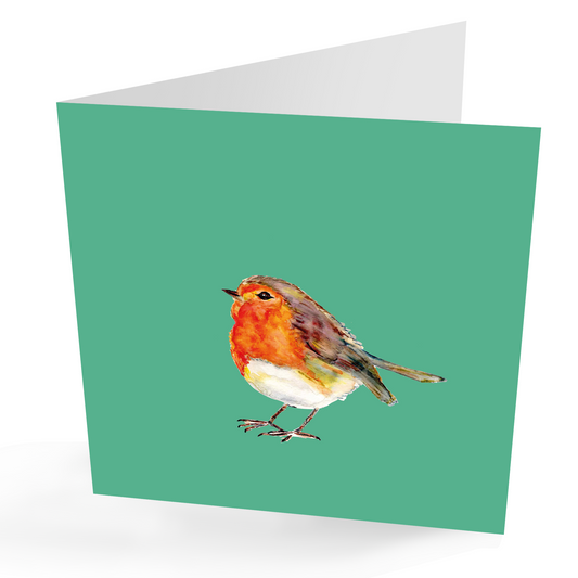 Watercolour Robin Any Occasion Card