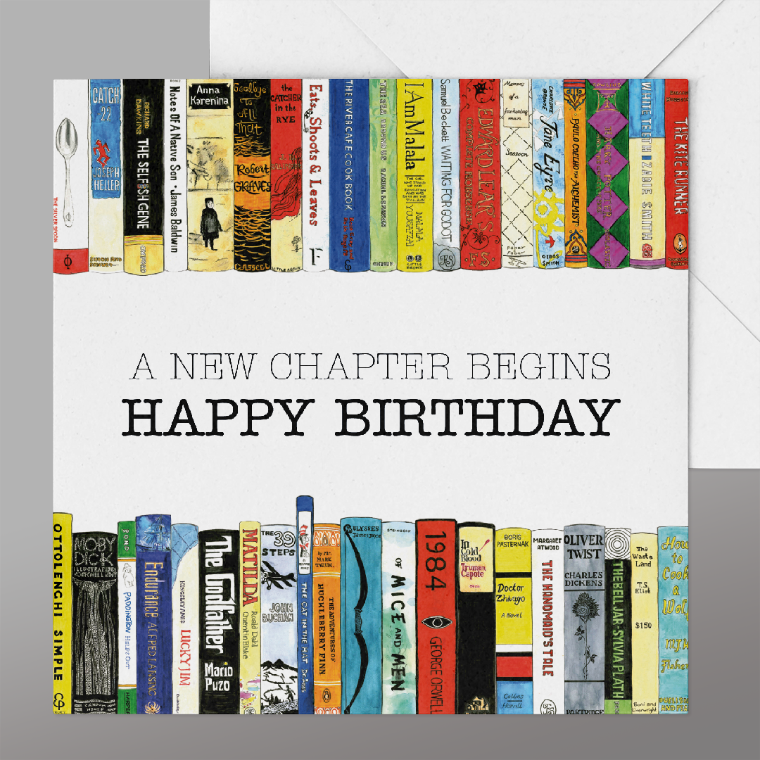 Book Birthday Card