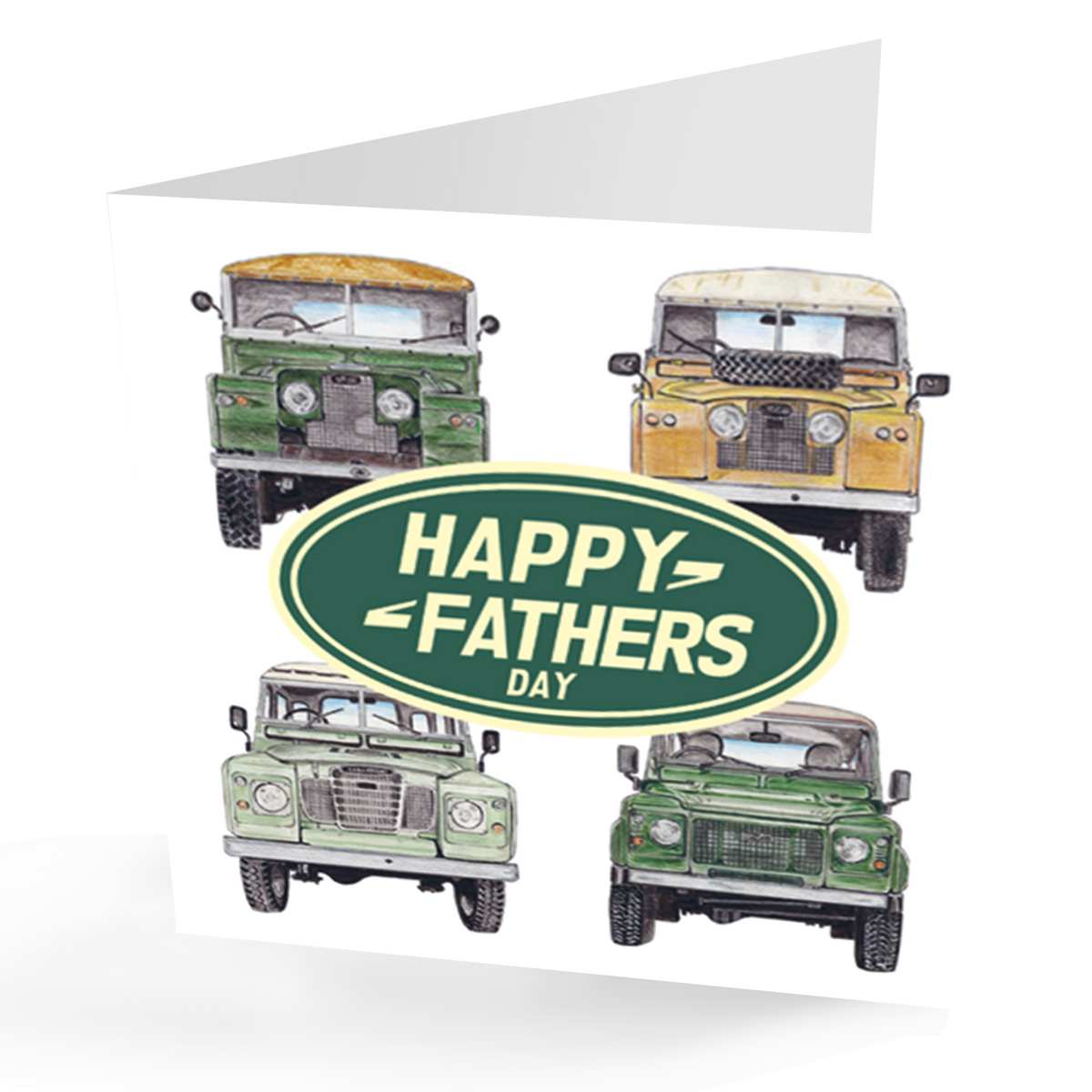 Land Rover Note Card Printable Land Rover Father's Day Card – PRESENTING PERFECTION