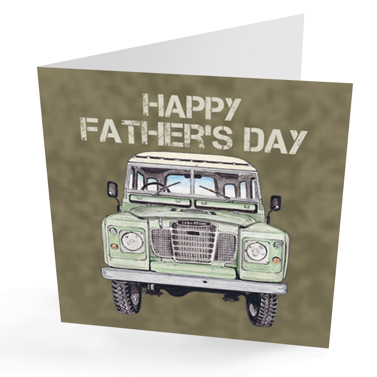 Land Rover Note Card Printable Fun Landrover Series 3 Card | PRESENTING PERFECTION