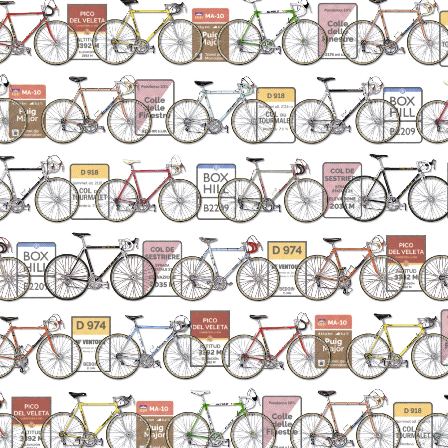Bike Wrapping Paper - Rolled