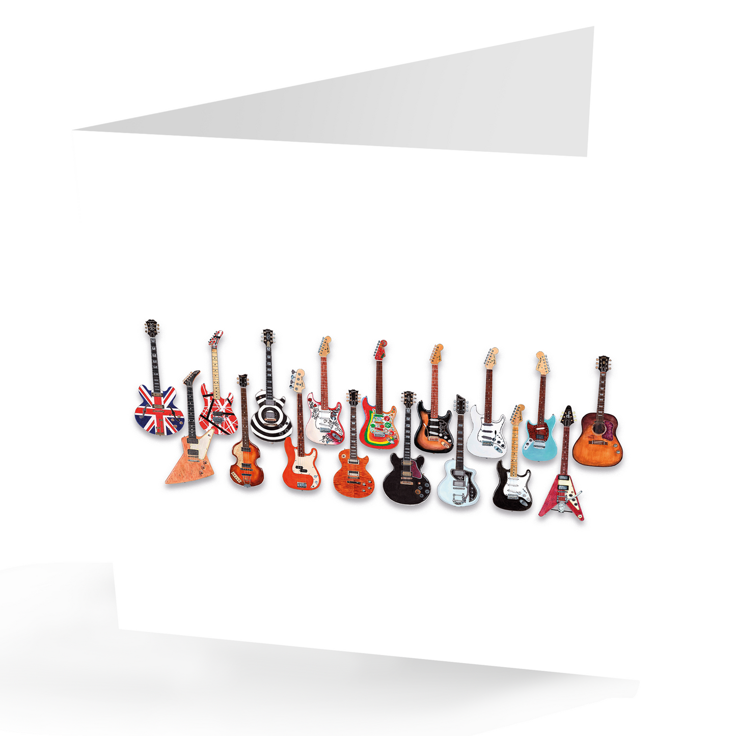 Guitars, Guitars, Guitars, Any Occasion Guitars Card