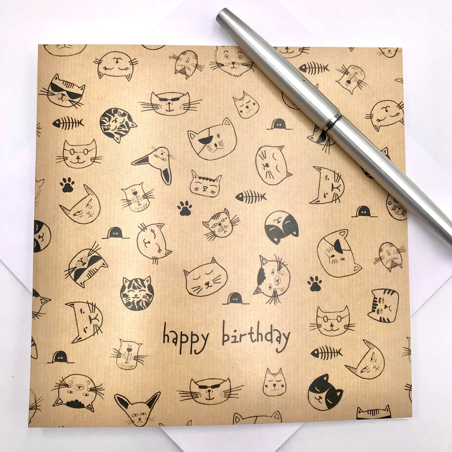 Happy Birthday Purr-fect Cat Gifting Pack (8 Pieces)