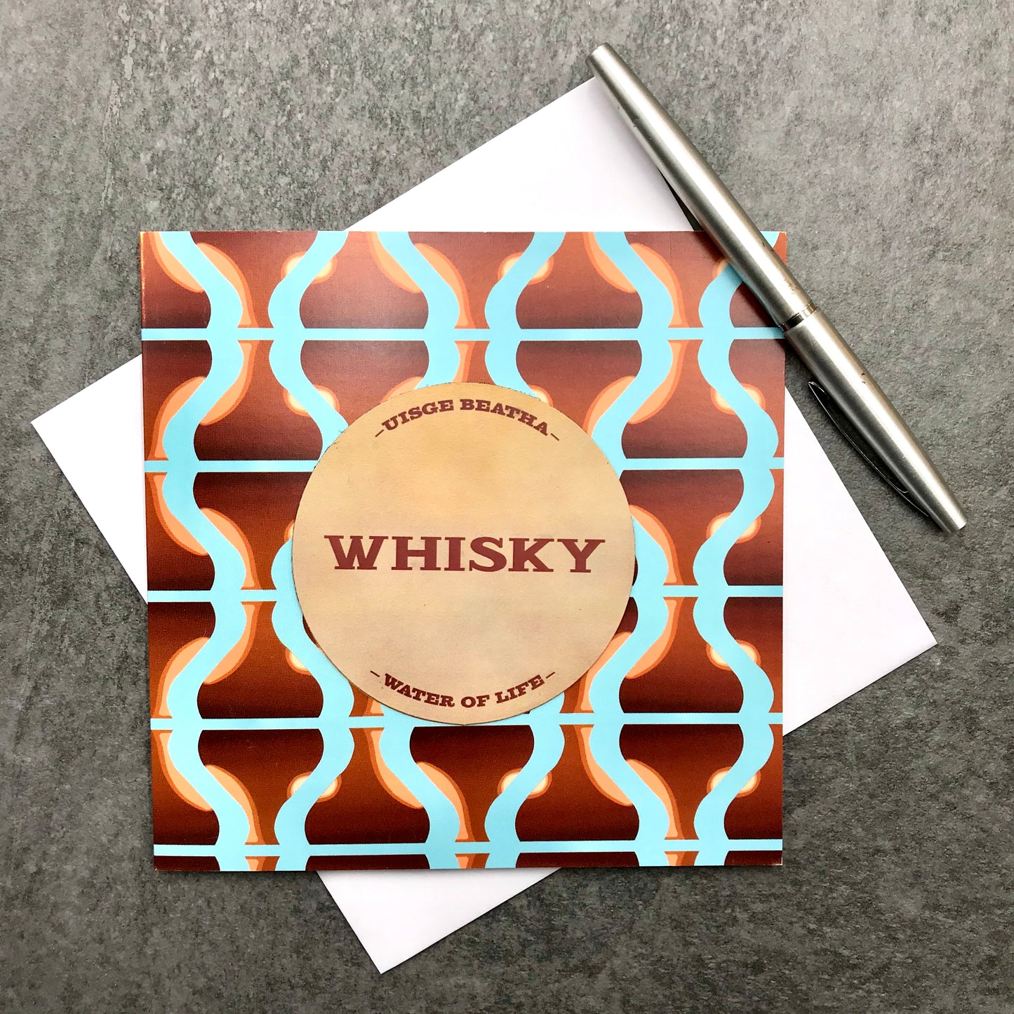 Whisky Pot Still Card (with Magnet)