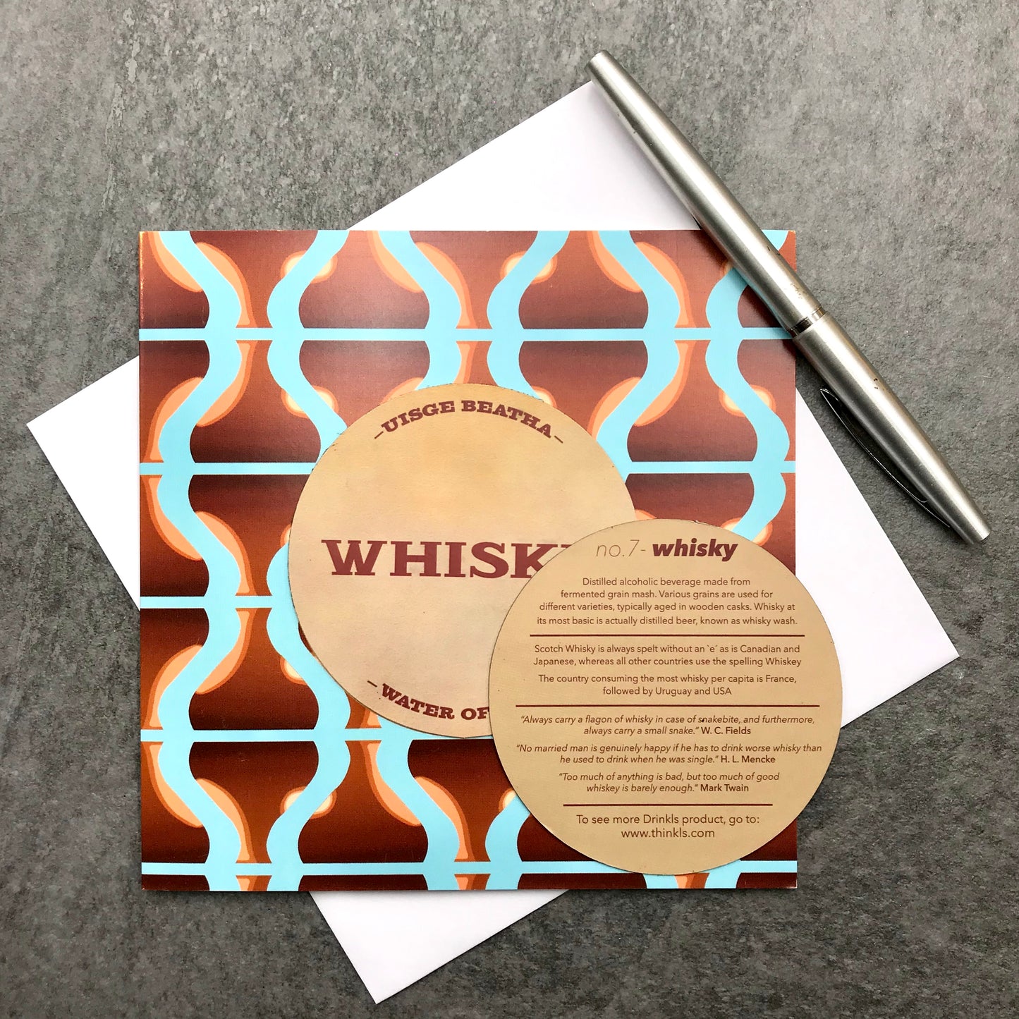 Whisky Pot Still Card (with Magnet)