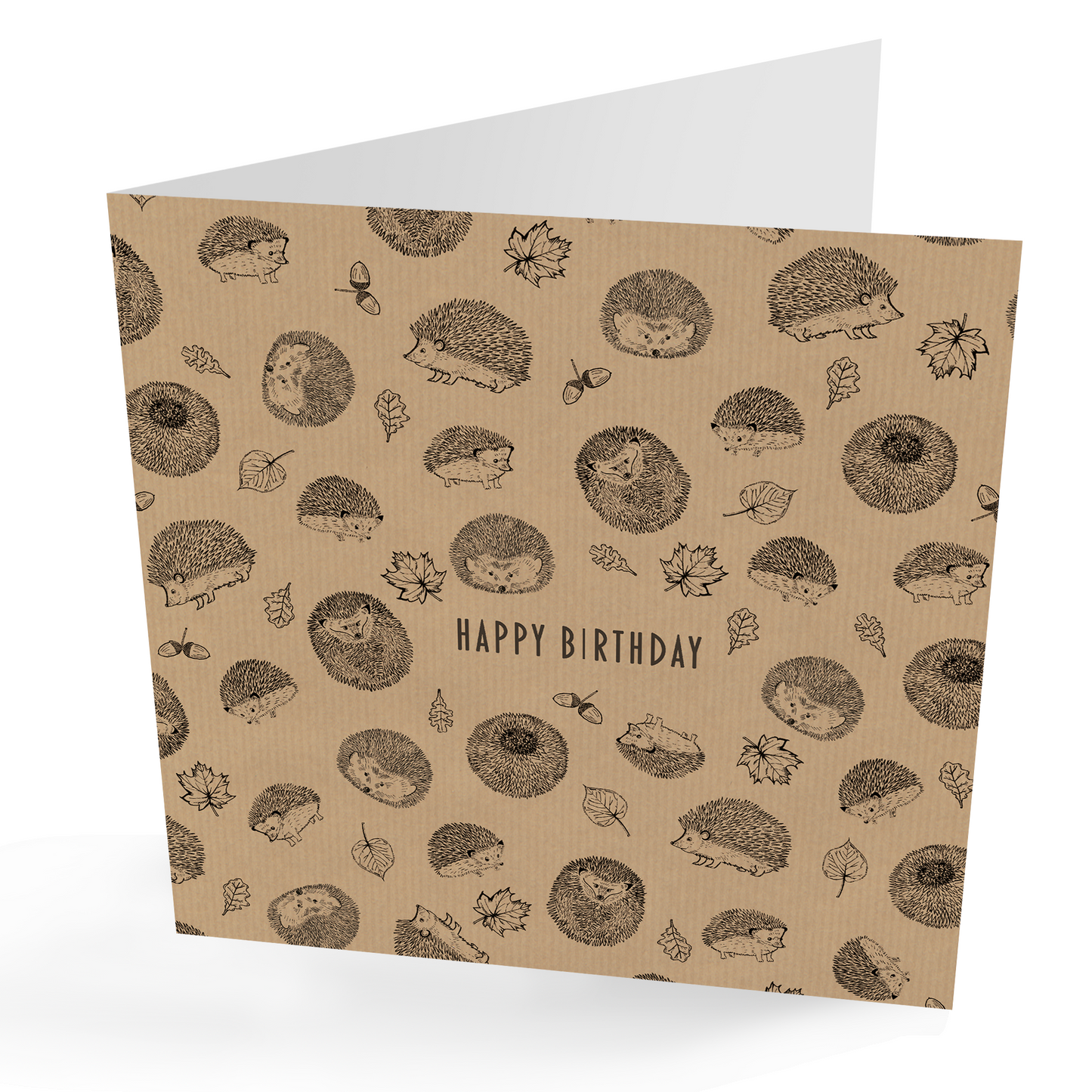 Hedgehog Happy Birthday Card